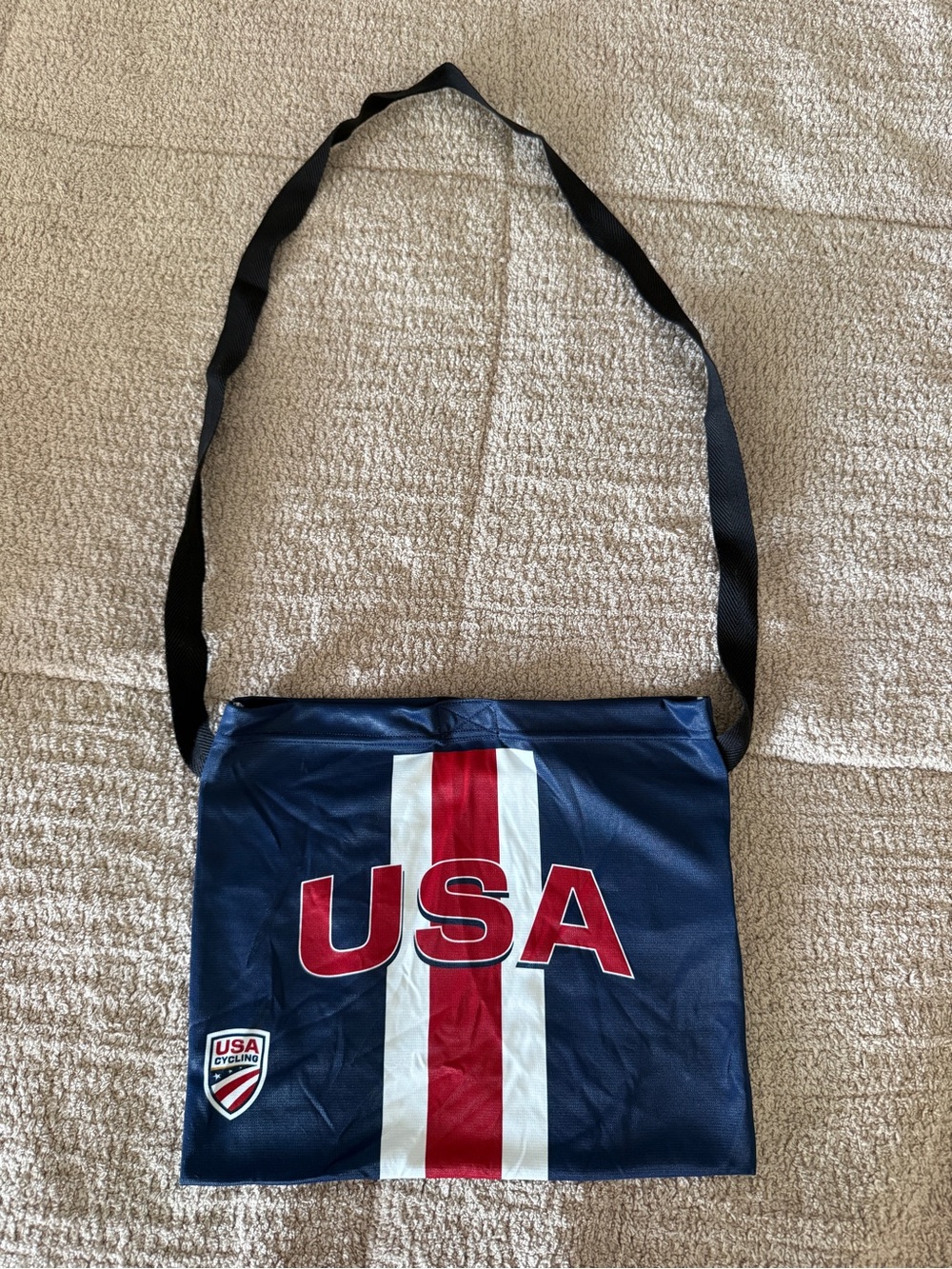 CUORE of Switzerland USA Cycling Musette Bag